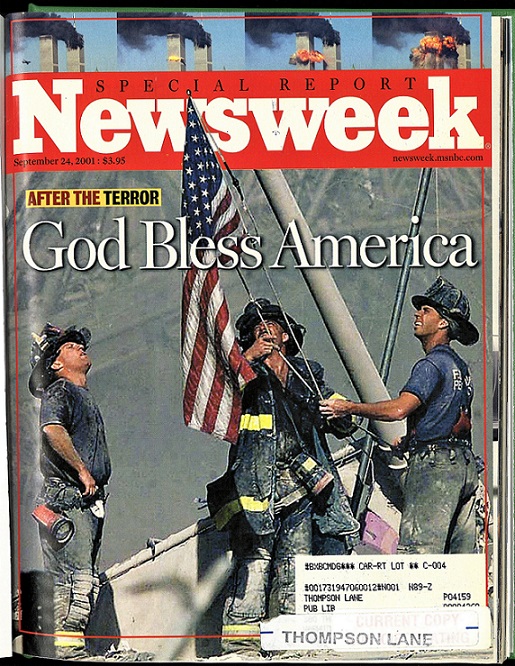 Cover of Newsweek magazine from September 24, 2001