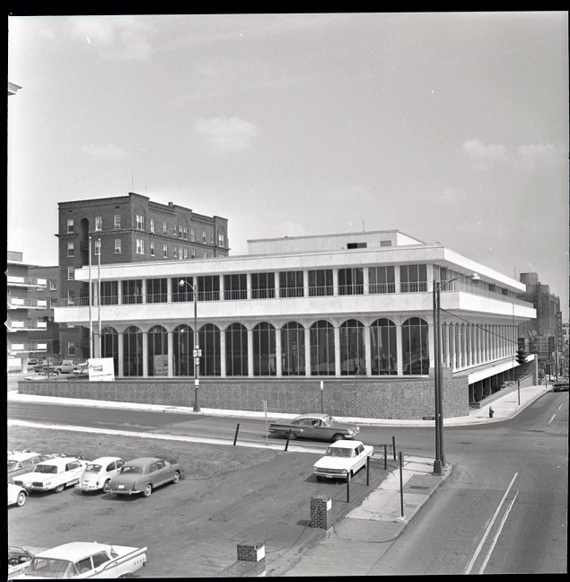 Ben West Library Building in 1965