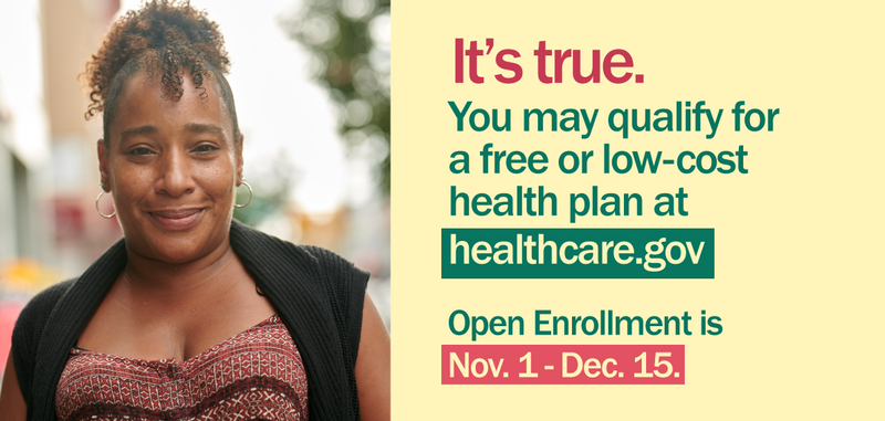 It's true You may Qualify for free or affordable health insurance