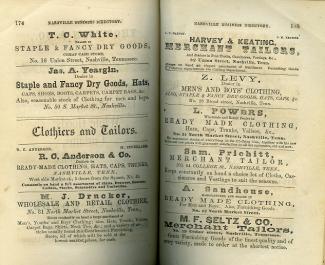 1859 Nashville City Directory 