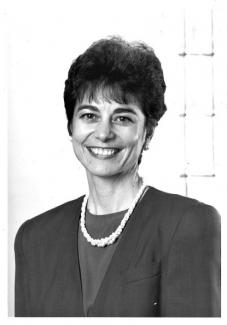 Portrait of former Library Director, Donna Nicely