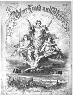 Cover of Über Land und Meer: Allgemeine Illustrirte Zeitung magazine